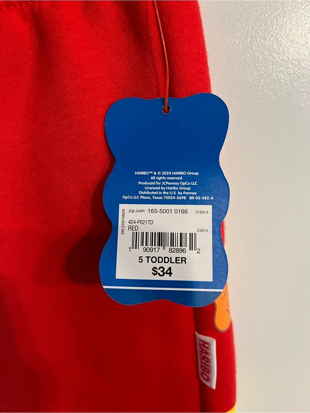 NWT Kids 5T JC Penny X Haribo Gummy Bear Sweatpants
